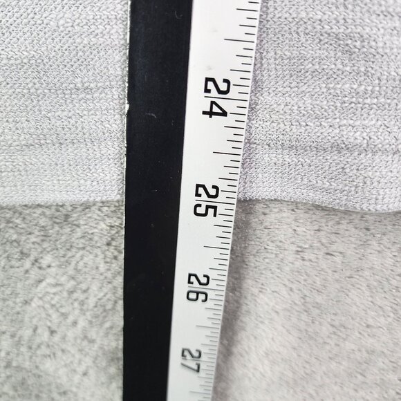 Nike Kids Dri-FIT Shirt 3/4 Sleeve Gray & White Embroidered Swoosh Youth Size XL - Picture 12 of 13